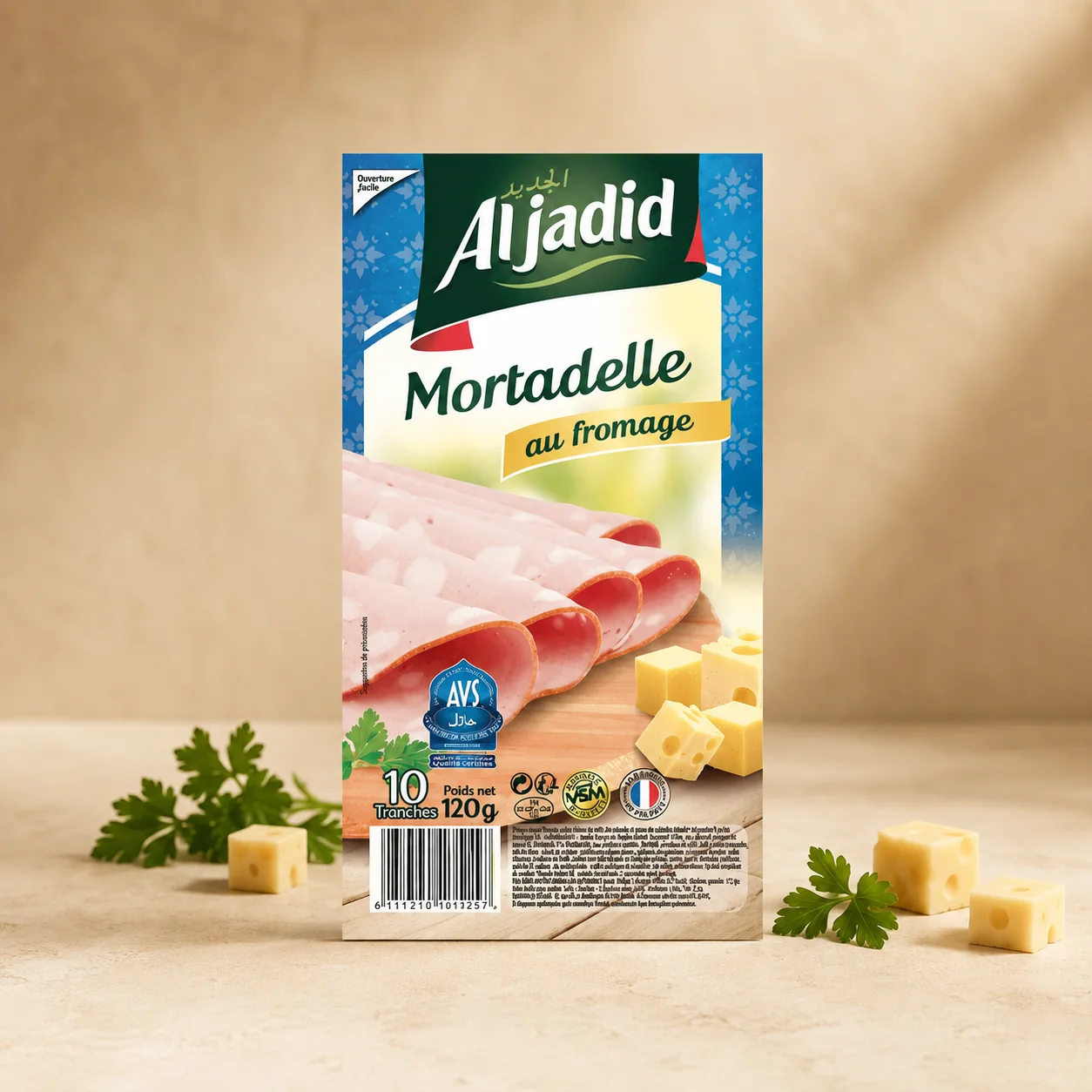 Mortadelle au fromage