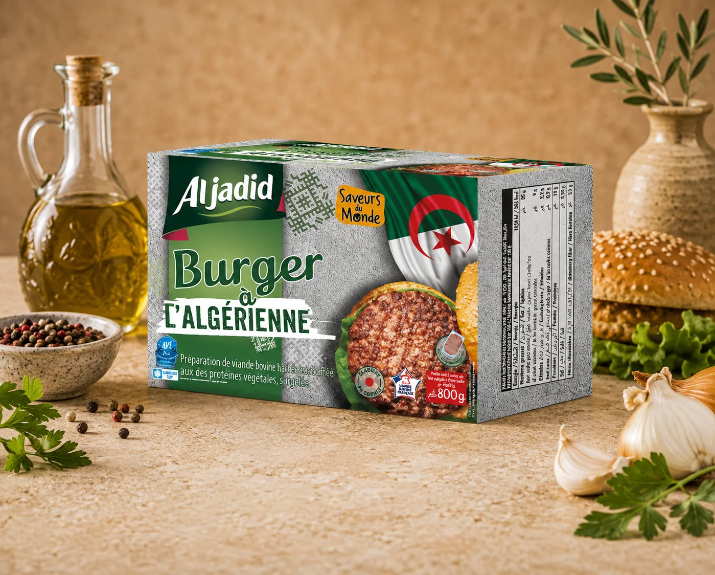 Burgers à l’algérienne