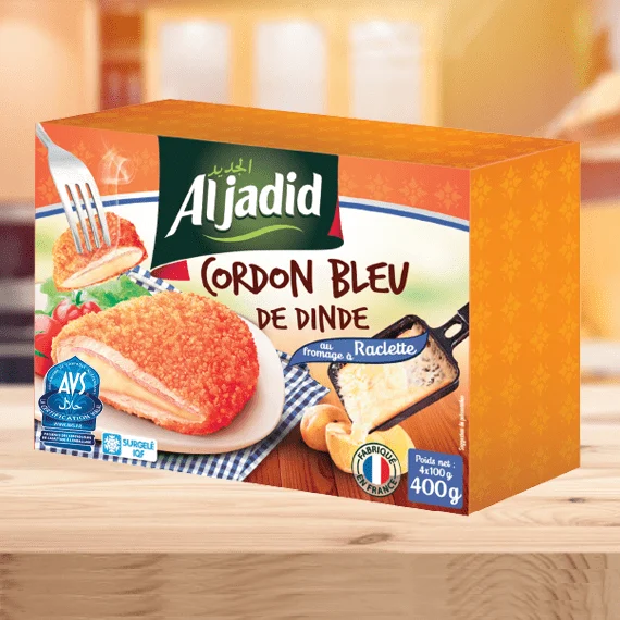 Cordon bleu de dinde raclette