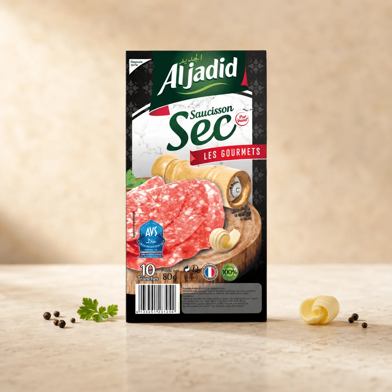 Saucisson sec pur bœuf
