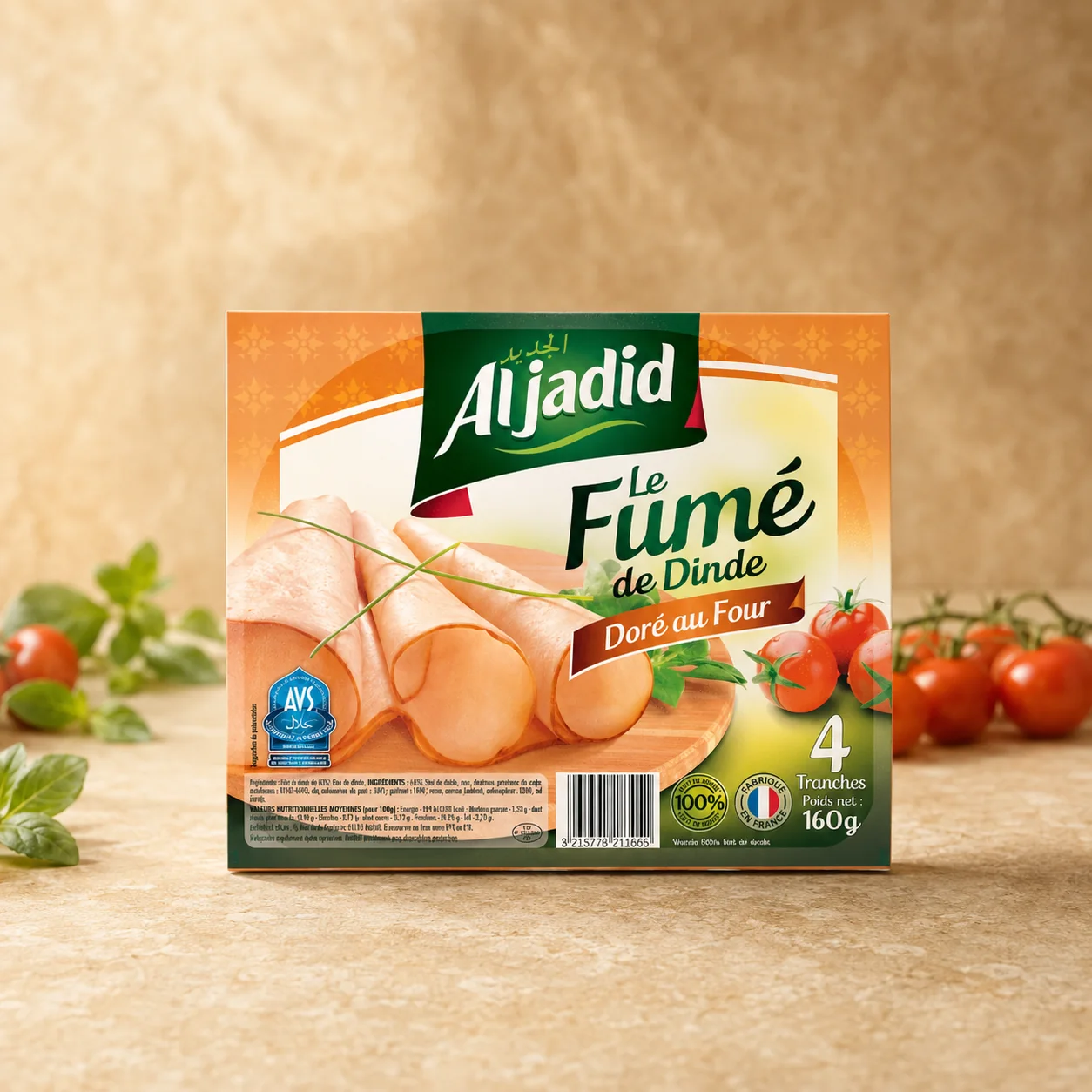 Fumé de dinde doré au four