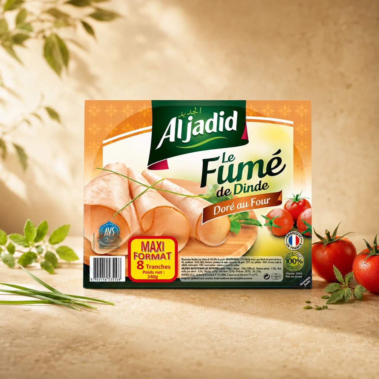 Maxi Format — Fumé de dinde doré au four