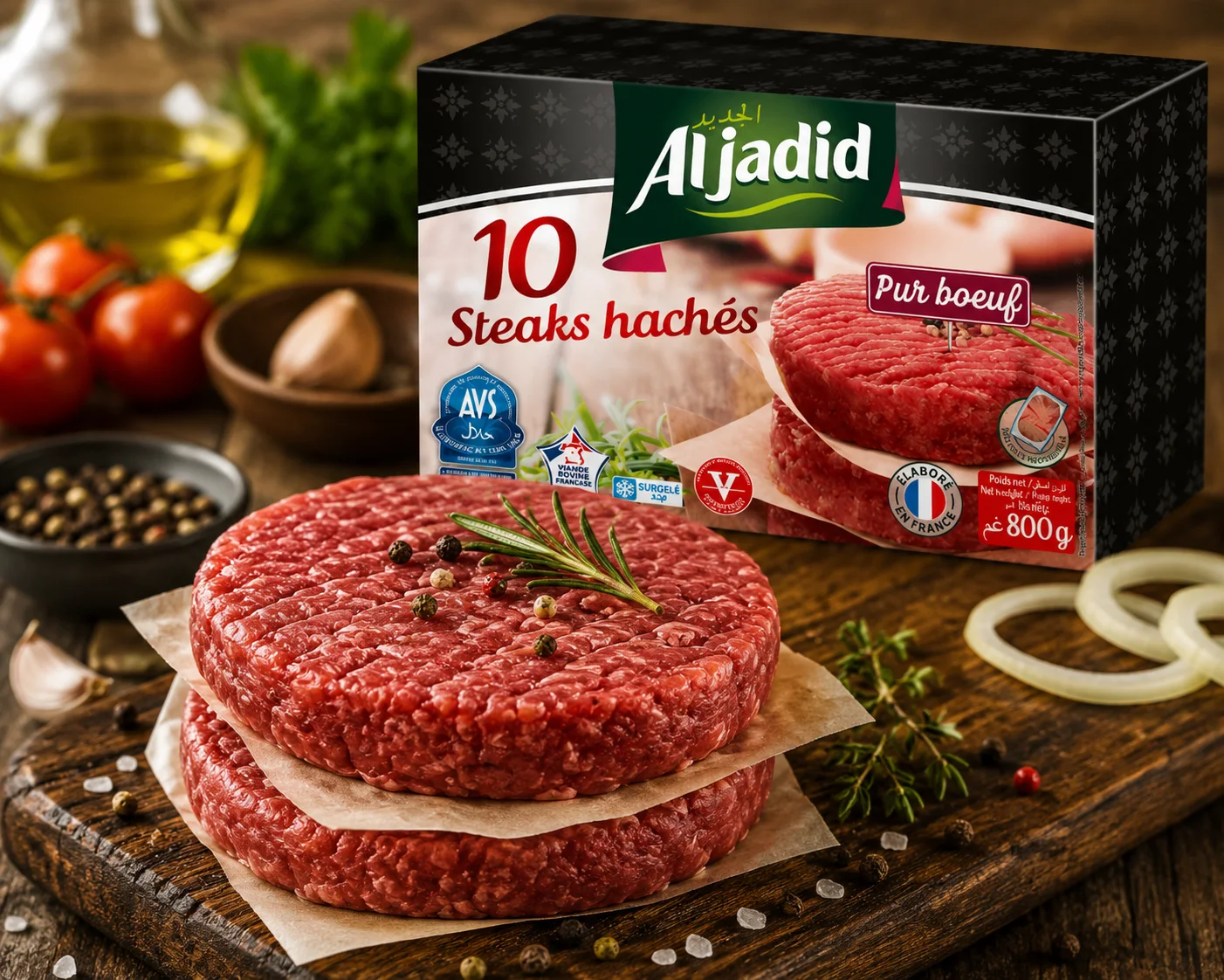 Steaks hachés