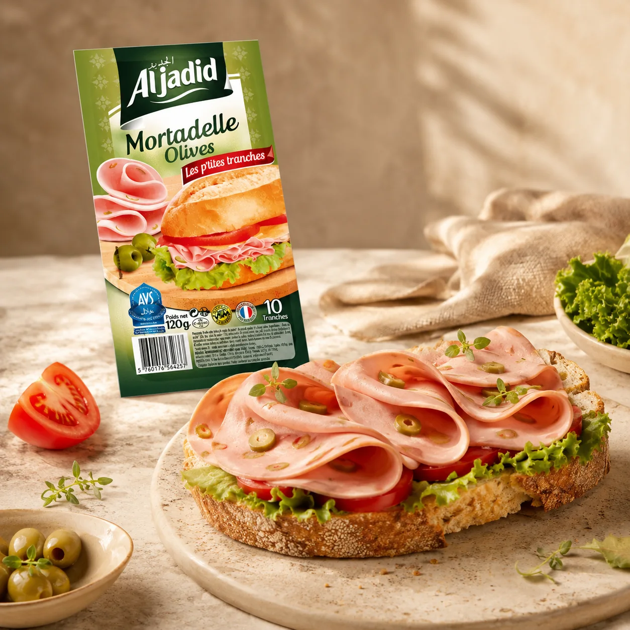 Assortiment de charcuterie halal Al Jadid